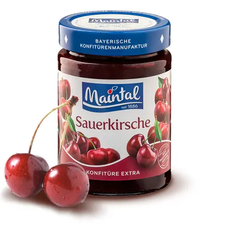 [60174] Sauerkirsch-Konfitüre extra 340g